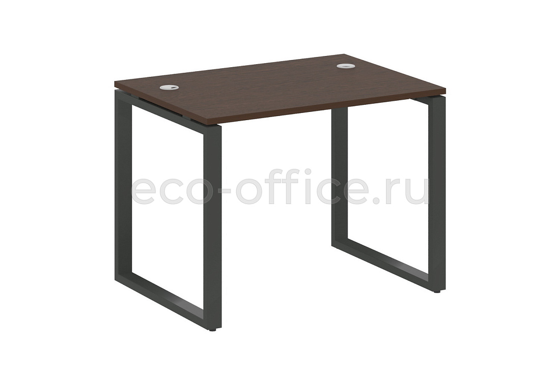Стол письменный METAL SYSTEM STYLE БО.СП-1 Венге Цаво / Антрацит металл  стоимость