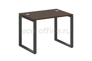 Стол письменный METAL SYSTEM STYLE БО.СП-1 Венге Цаво / Антрацит металл фото