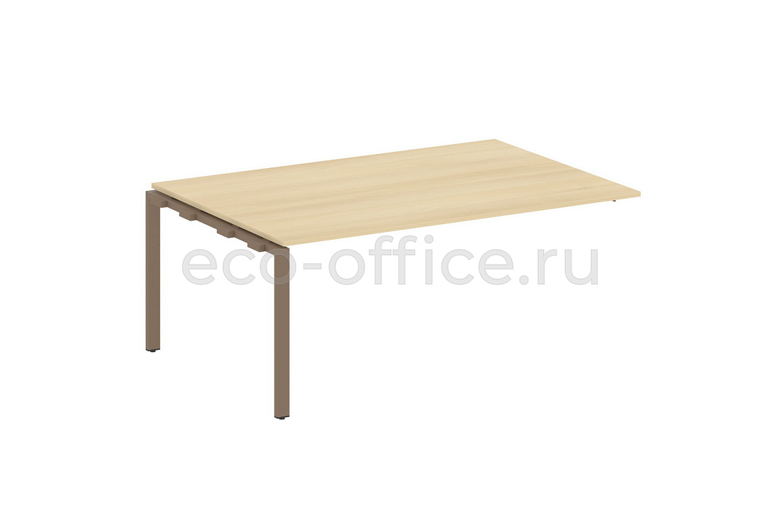 Проходной наборный элемент переговорного стола METAL SYSTEM STYLE БП.ППРГ-5 Акация Лорка / Мокко металл  стоимость