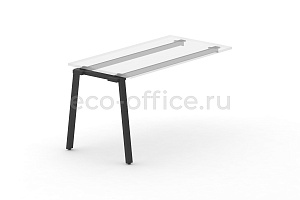 Металлокаркас на А-образной опоре 60х30 для наборного элемента 1000*720 Черный металл фото