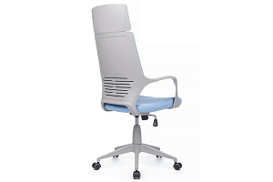 Кресло RV Chair IQ RV 8989 Серый пластик / Синяя ткань фото