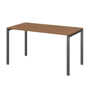 Стол на металлокаркасе Protech АМ-002 Орех/Антрацит фото