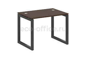 Стол письменный METAL SYSTEM QUATTRO 5x5 50БО.СП-1 Венге Цаво / Антрацит металл фото