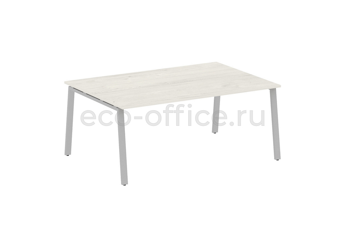 Стол переговорный (1 столешница) METAL SYSTEM STYLE БА.ПРГ-1.5 Дуб Наварра / Серый металл  стоимость