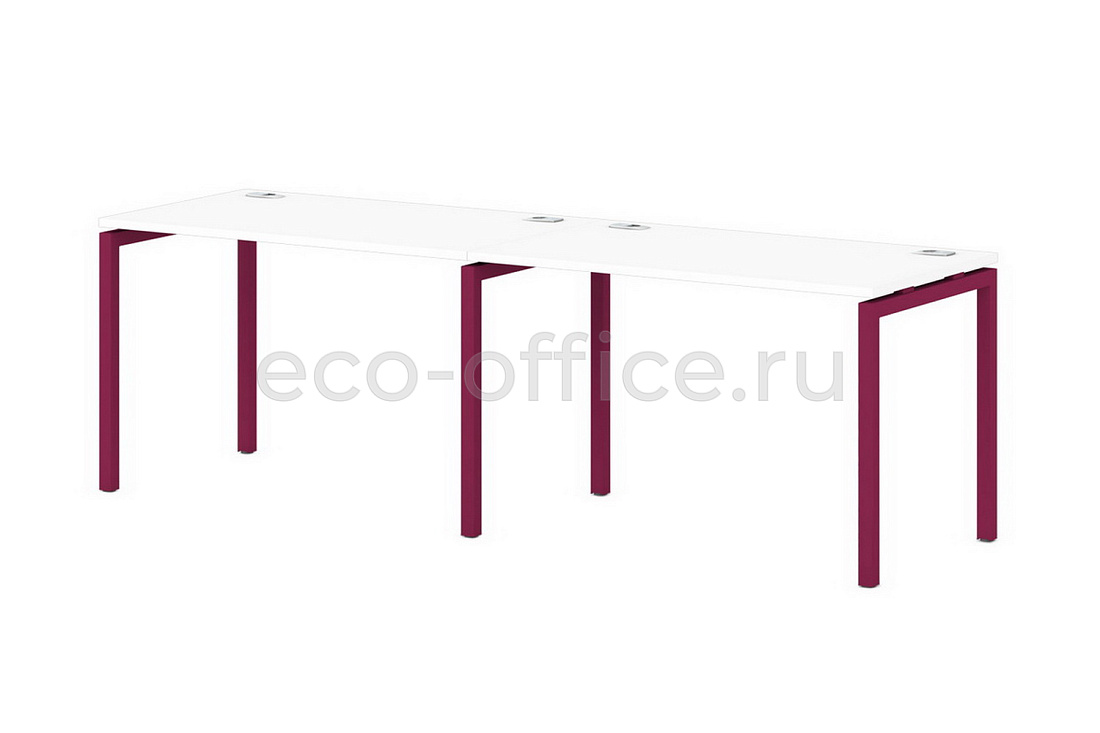 Линейный кластер на металлокаркасе 40*40 SENTIDA COLOR S-135 Малина  стоимость