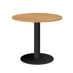 Стол круглый Protech АМП-Д90 Ольха/Антрацит фото