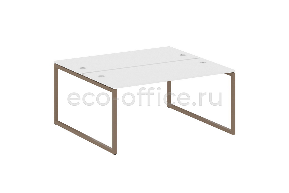 Рабочая станция METAL SYSTEM QUATTRO 4x4 40БО.РАС-СП-2.4 Белый / Мокко металл  стоимость