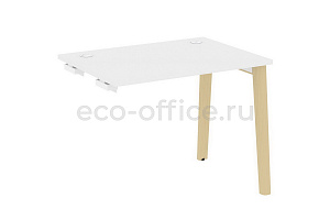 Стол-приставка к опорным элементам ONIX WOOD OW.SPR-1.7 Белый Бриллиант / Дуб Светлый фото
