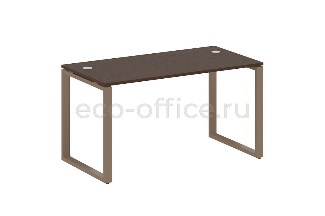 Стол письменный METAL SYSTEM STYLE БО.СП-3 Венге Цаво / Мокко металл  стоимость
