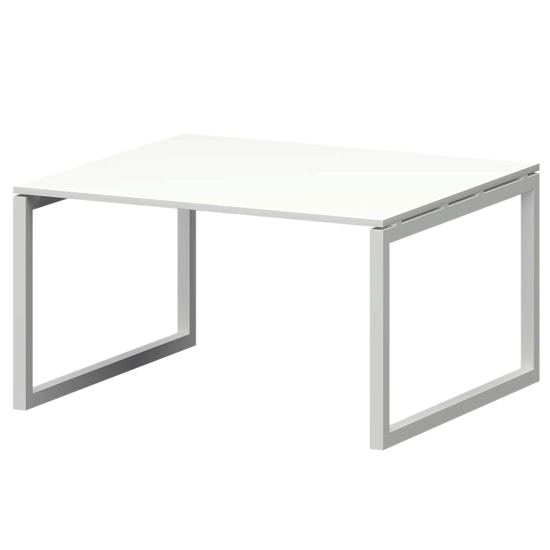 стол переговорный на металлокаркасе protech смсп-о-16.123.пр50 белый/белый фото