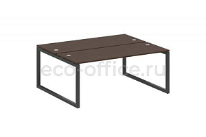 Рабочая станция METAL SYSTEM QUATTRO 5x5 50БО.РАС-СП-2.5 Венге Цаво / Антрацит металл фото