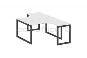 Рабочая станция криволинейная METAL SYSTEM QUATTRO 5x5 50БО.РАС-СА-2.3 Белый / Антрацит металл фото