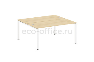 Рабочая станция METAL SYSTEM STYLE БП.РАС-СП-2.4 Акация Лорка / Белый металл фото