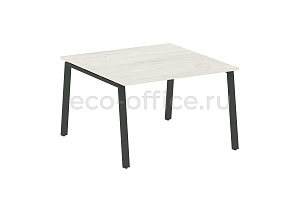 Стол переговорный (1 столешница) METAL SYSTEM STYLE БА.ПРГ-1.2 Дуб Наварра / Антрацит металл фото