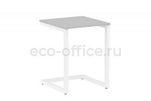 Стол на металлокаркасе HomeOffice VR.SP-2-58 Серый / Белый металл фото