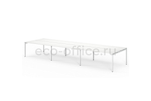 Бенч на 6 рабочих мест TOUR LIGHT bench 480x143 W3 Белый фото