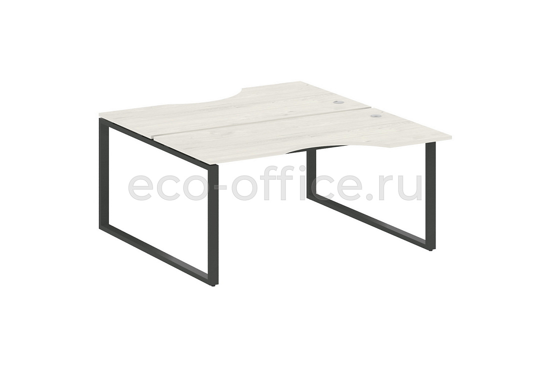 Рабочая станция криволинейная METAL SYSTEM STYLE БО.РАС-СА-2.1 Дуб Наварра / Антрацит металл   стоимость