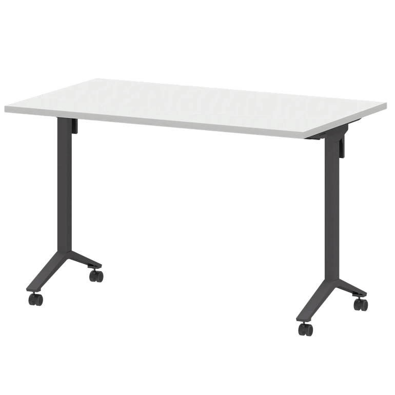 стол мобильный складной protech мб25-120.70 белый/антрацит фото