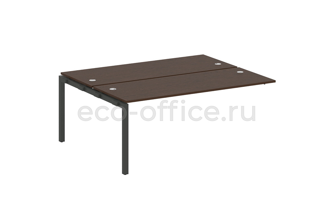 Проходной наборный элемент METAL SYSTEM QUATTRO 5x5 50БП.ПРС-СП-2.5 Венге Цаво / Антрацит металл купить в Москве