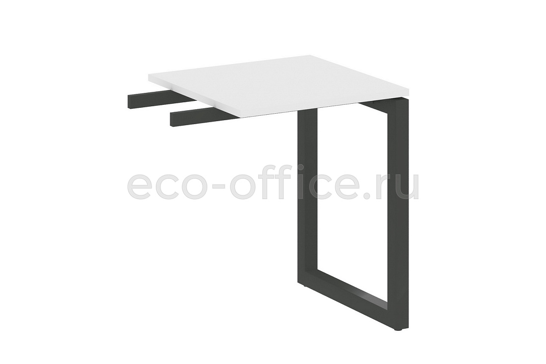 Приставной элемент на О-образном м/к METAL SYSTEM QUATTRO 5x5 50БО.ПР-1 Белый / Антрацит металл  стоимость