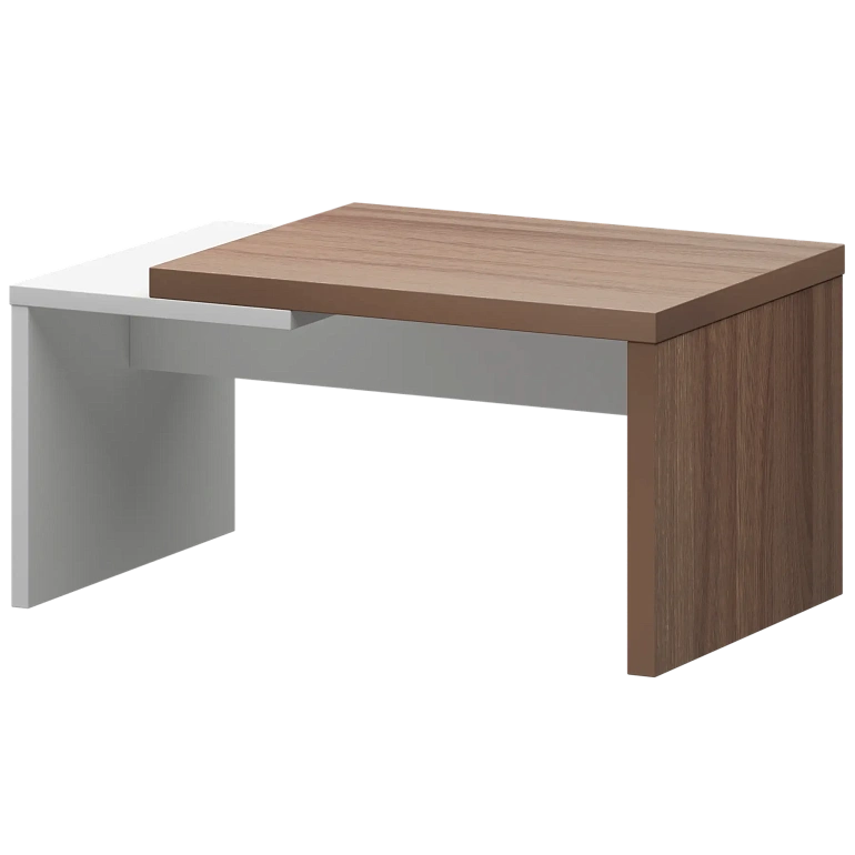 стол журнальный protech kzh-09 темный шимо/белый фото