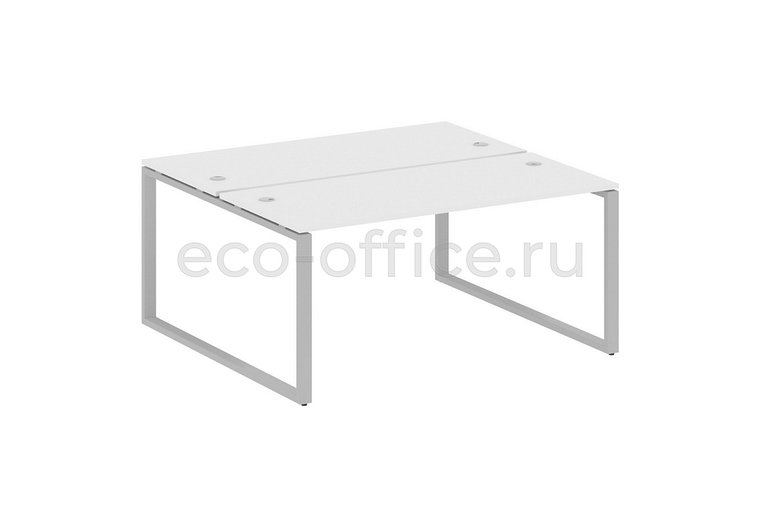 Рабочая станция METAL SYSTEM STYLE БО.РАС-СП-2.4 Белый / Серый металл  стоимость