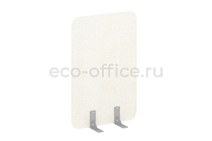 Перегородка на опорах с фетровыми подпятниками R-LINE SOFT AP.F-80-120 Рогожка Romeo 01 / Серый металл фото
