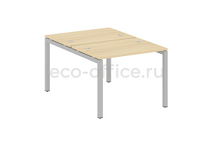 Рабочая станция METAL SYSTEM QUATTRO 5x5 50БП.РАС-СП-2.1 Акация Лорка / Серый металл фото