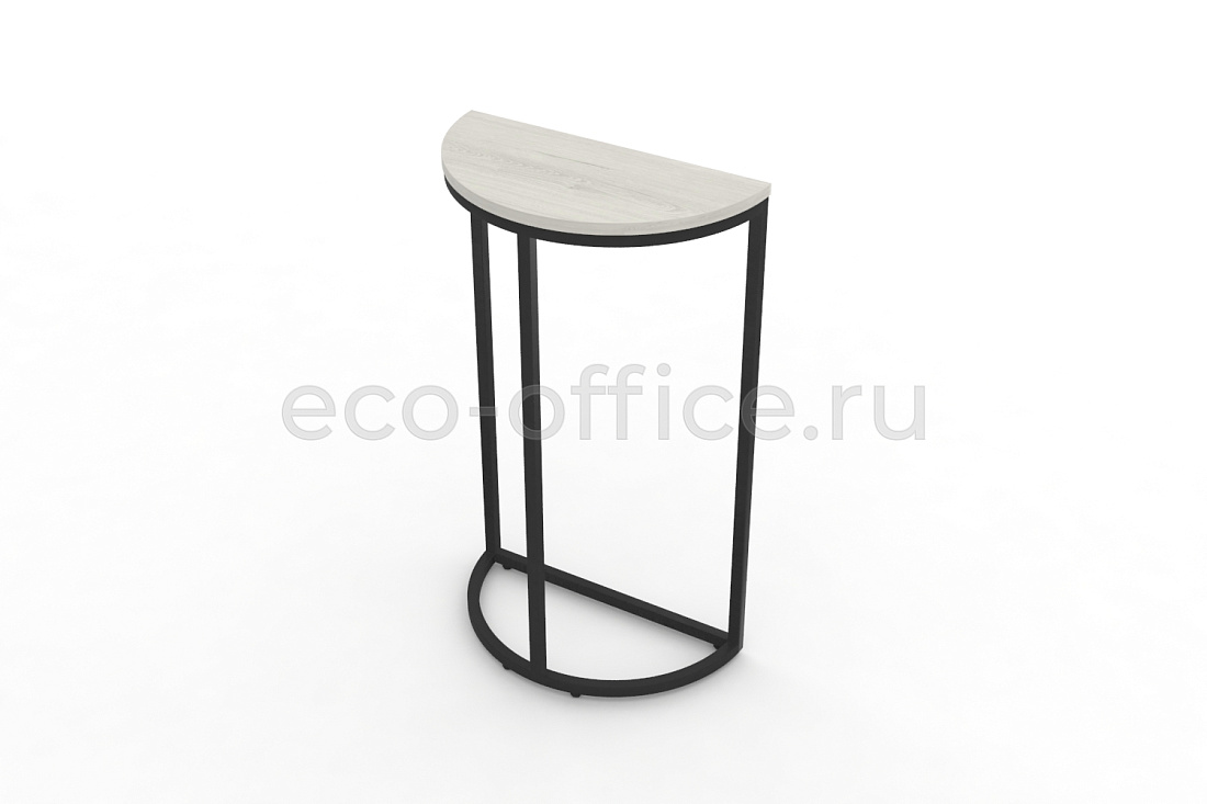 Стол журнальный SLICE-850 Дуб Наварра / Чёрный металл  стоимость