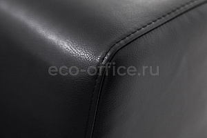 Диван двухместный NEO 2 Ecotex 3001 black Чёрная экокожа фото