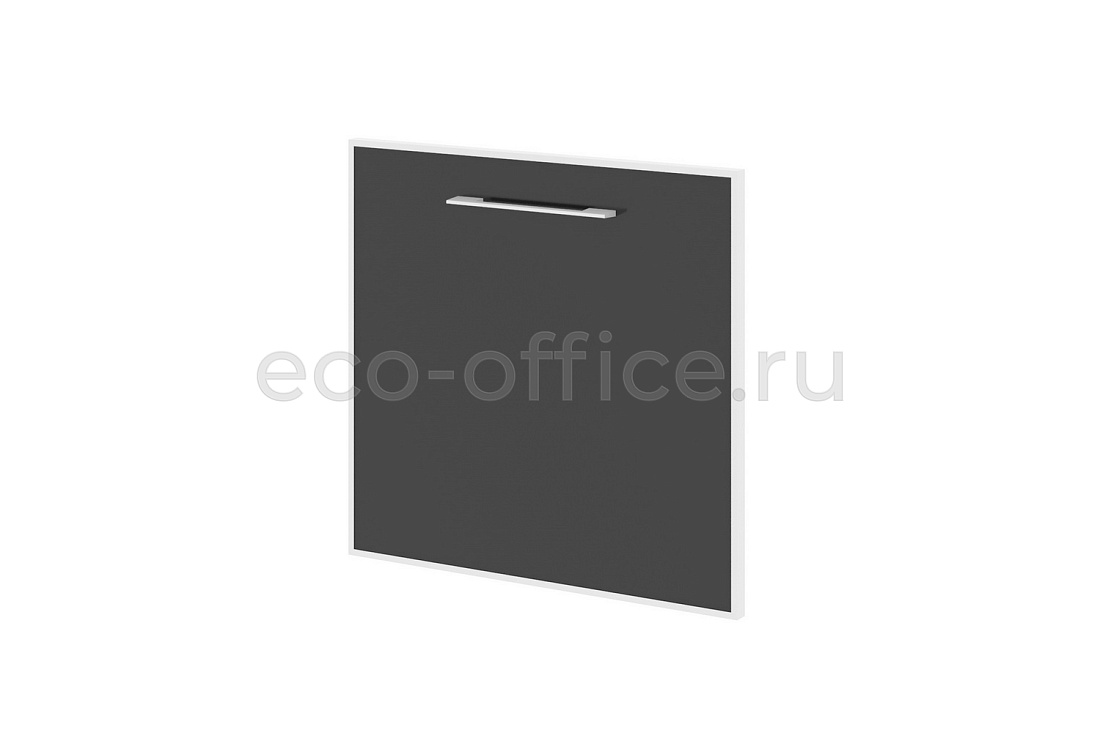 Дверь стеклянная левая YALTA LT.S-4 R (L) black Чёрное стекло купить в Москве