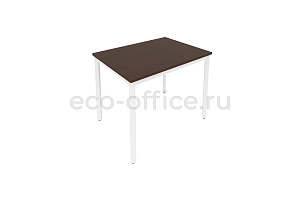 Стол письменный на металлокаркасе SLIM SYSTEM С.СП-3 Венге Цаво / Белый металл фото