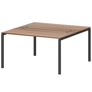 Бенч двойной на 2 рабочих места Protech АМБ-002 Темный шимо/Антрацит фото