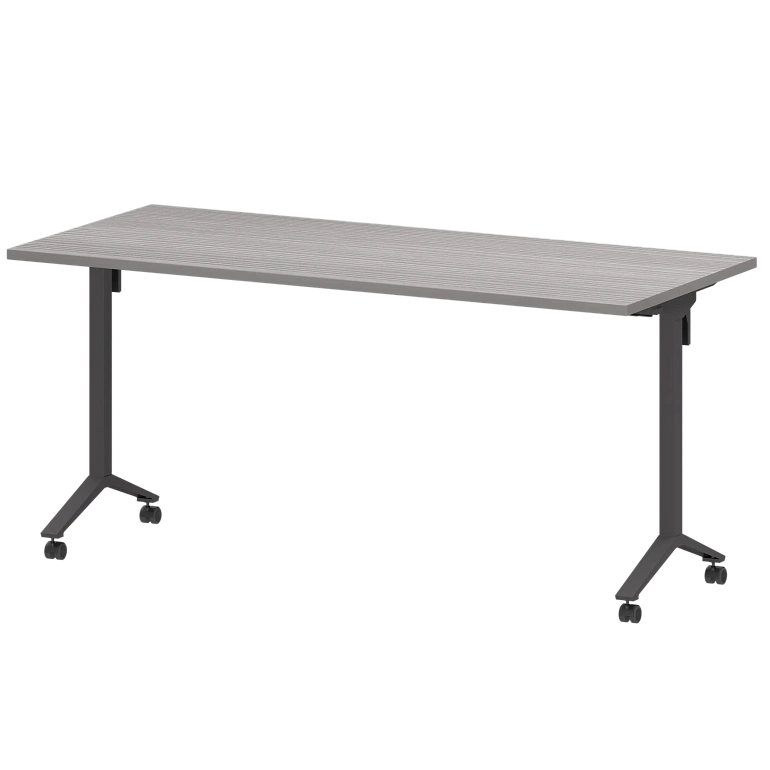 стол мобильный складной protech мб25-160.70 лиственница/антрацит фото