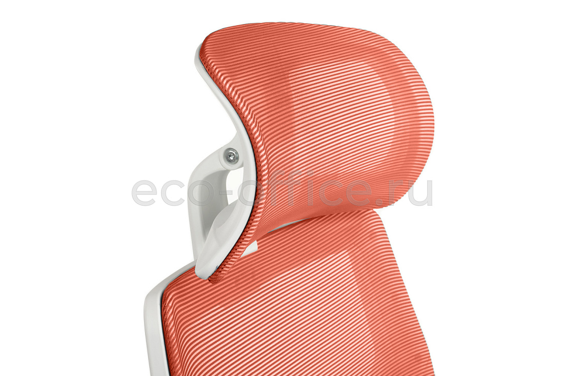 Кресло RV Chair OLIVER W-203 AC Белый пластик / Оранжевая ткань стоимость