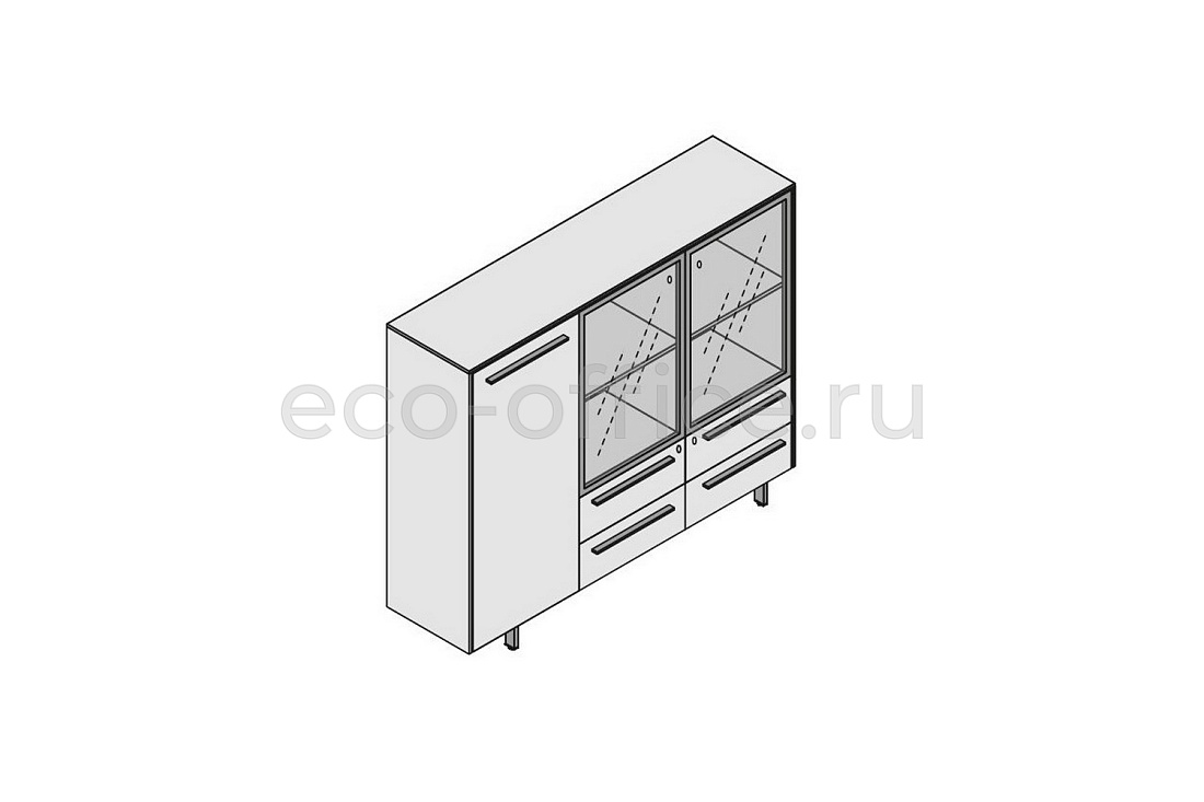 Шкаф высокий Monolitico E.O.S. 118262 Light Poplar (Cod.64)  стоимость