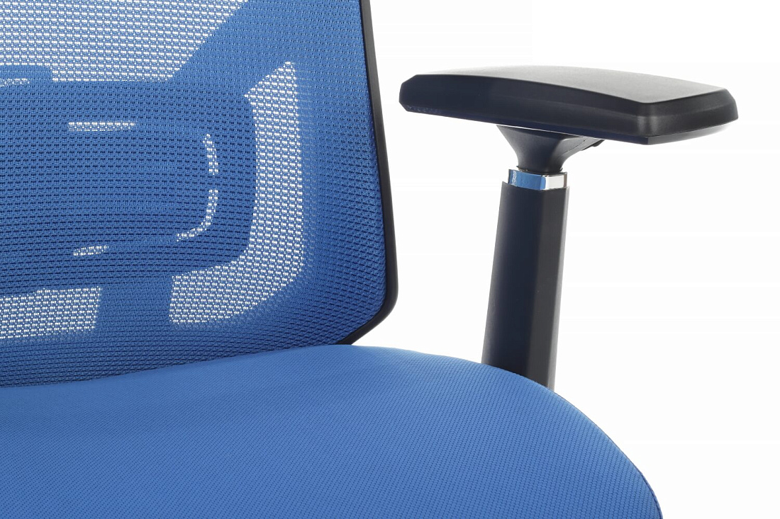 кресло rv chair step a2320 синяя сетка / синяя ткань фото