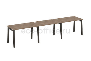 Рабочая станция на 3 рабочих места ONIX WOOD OW.RS-3.2.7 Дуб Аризона / Дуб Тёмный фото