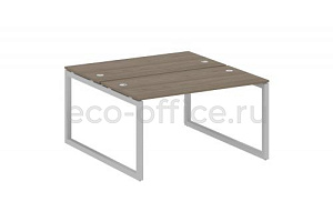 Рабочая станция METAL SYSTEM QUATTRO 5x5 50БО.РАС-СП-2.3 Вяз Благородный / Серый металл фото