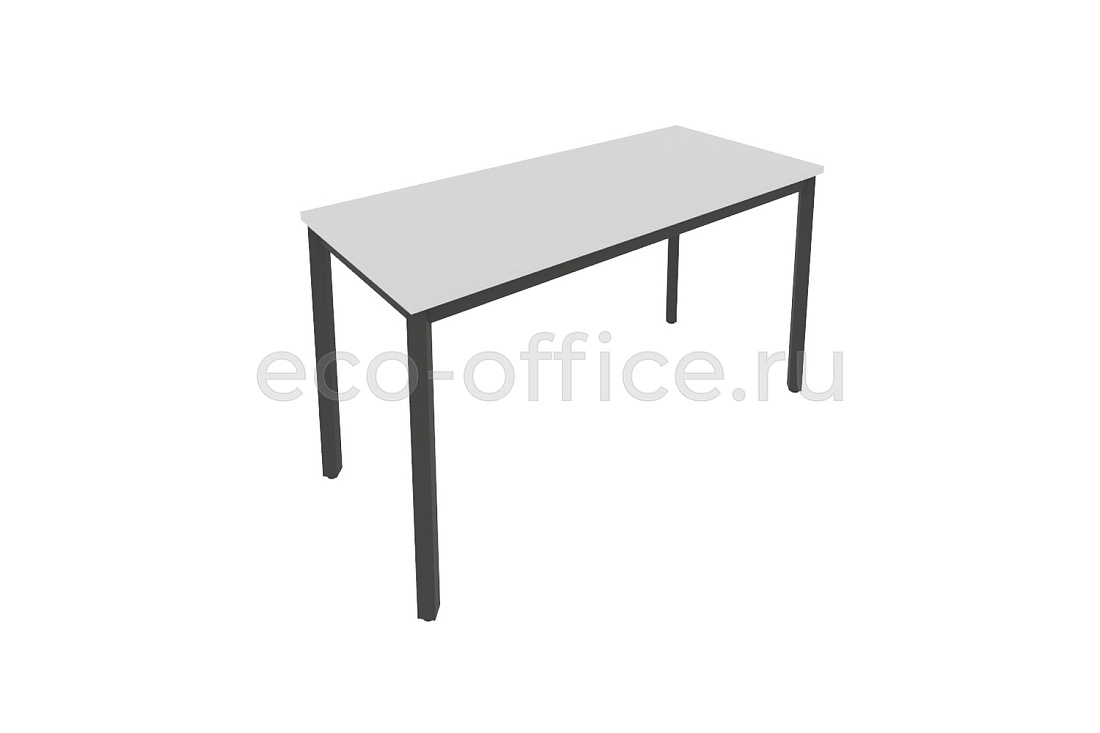 Стол письменный на металлокаркасе SLIM SYSTEM С.СП-5.1 Серый / Антрацит металл купить в Москве