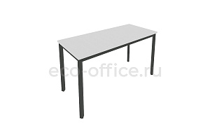 Стол письменный на металлокаркасе SLIM SYSTEM С.СП-5.1 Серый / Антрацит металл фото