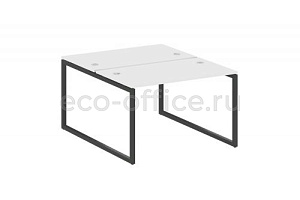 Рабочая станция METAL SYSTEM QUATTRO 4x4 40БО.РАС-СП-2.2 Белый / Антрацит металл фото