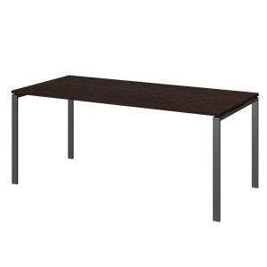 Стол на металлокаркасе для заседаний Protech АМ-0058 Дуб венге/Антрацит фото