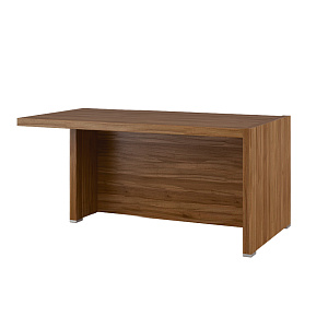 Стол письменный с асимметричными опорами, левый Solid SOL29710403 фото