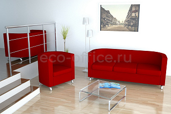 Мягкая мебель ЭРГО Euroline 960 Красный купить в Москве