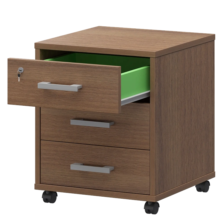 тумба подкатная protech атл-03 орех фото