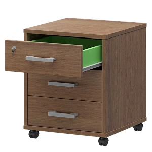 Тумба подкатная Protech АТЛ-03 Орех фото