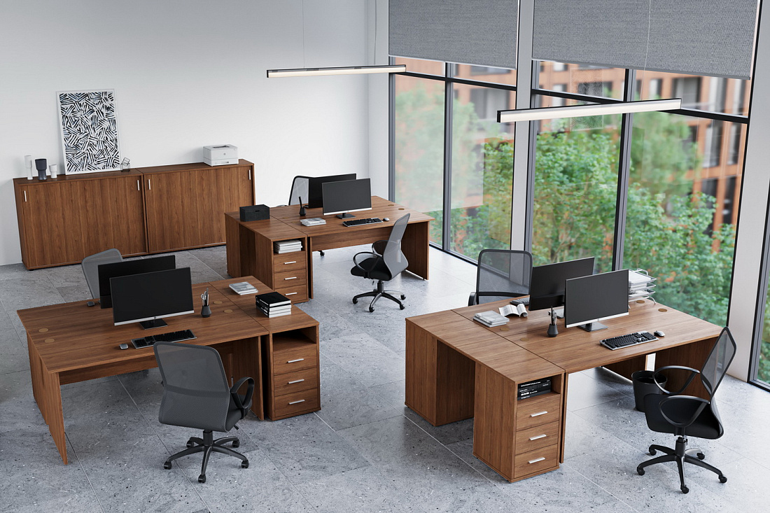 мебель для персонала trend орех экко фото