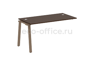 Проходной наборный элемент METAL SYSTEM STYLE БА.ПРС-СП-1.3 Венге Цаво / Мокко металл фото