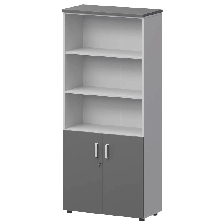 шкаф protech смш-58д2 тип2 белый/графит фото